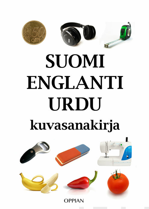 Suomi-englanti-urdu kuvasanakirja