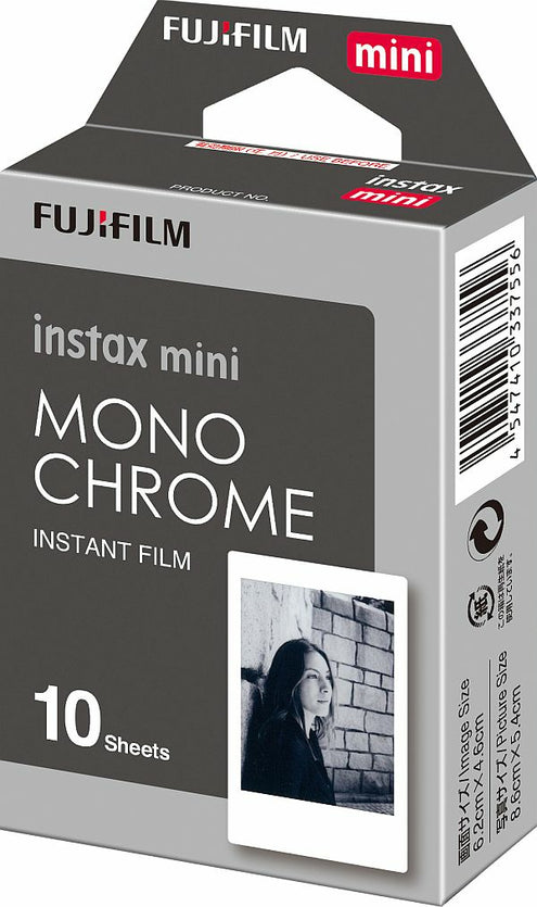 INSTAX MINI Film Monochrome 10 kuvaa