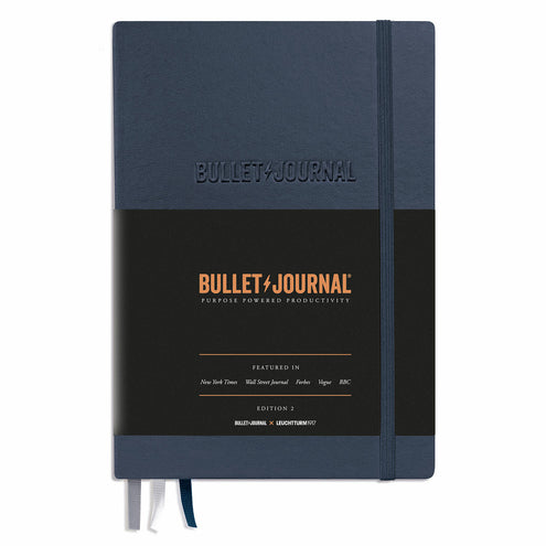 Muistikirja A5 Leuchtturm1917 Bullet Journal Edition 2 sininen