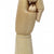 Maalausmalli käsi, 24,5cm vasen käsi Mont Marte