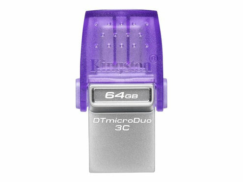 Muistitikku 64GB DataTraveler microDuo USB-A + USB-C Kingston