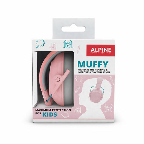 Kuulosuojaimet Alpine vaaleanpunainen