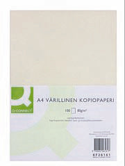 Kopiopaperi A4/100 80 g vaniljankeltainen