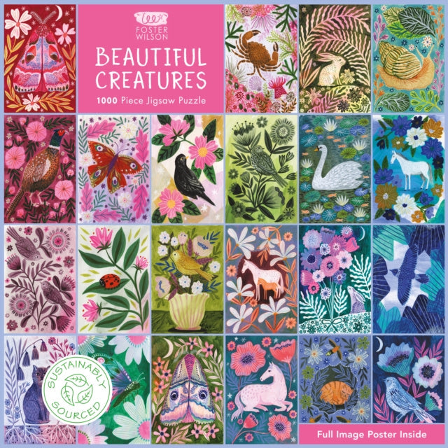 Flame Tree Puzzle 1000 Pezzi – Blustery Day Badger Di Martin Truefitt-Baker – Sostenibile E Senza Plastica - 5