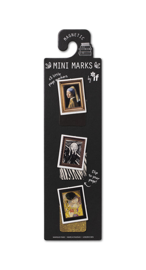 Kirjanmerkki magneetilla Mini Marks Framed Classics