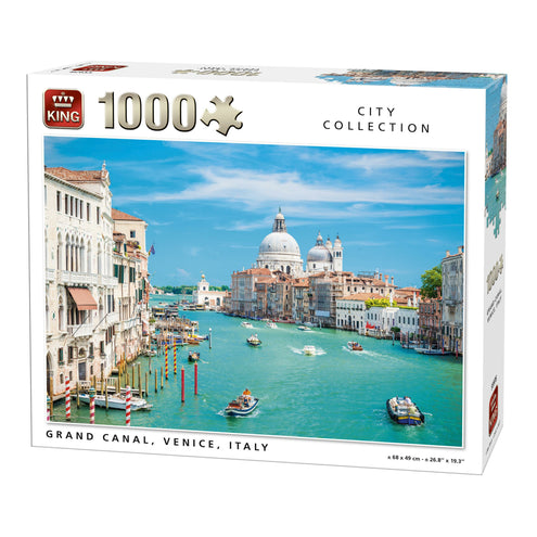 Palapeli 1000 palaa Grand Canal Venice Italy