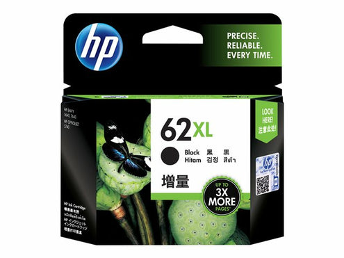 HP 62 XL musta inkjetväri