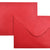 Kirjekuori C6/10 punainen kimalle