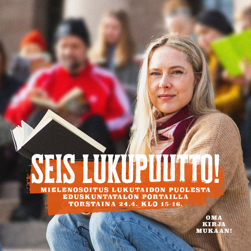 Seis lukupuutto! -mielenilmaukset torstaina 23.4.2026
