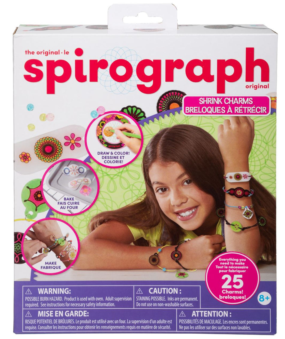 Valokuva tuotteesta Spirograph shrink charms, kuuluu tuoteryhmään Lelut.
