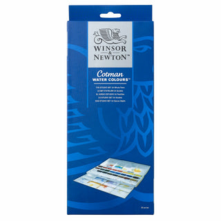 Akvarellivärilajitelma 24x1/1 W&N Cotman