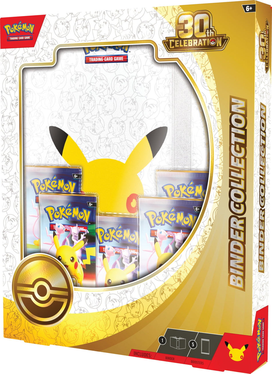 Valokuva tuotteesta Keräilykortit Pokemon 30th Binder Collection 16/9/26, kuuluu tuoteryhmään Lelut.