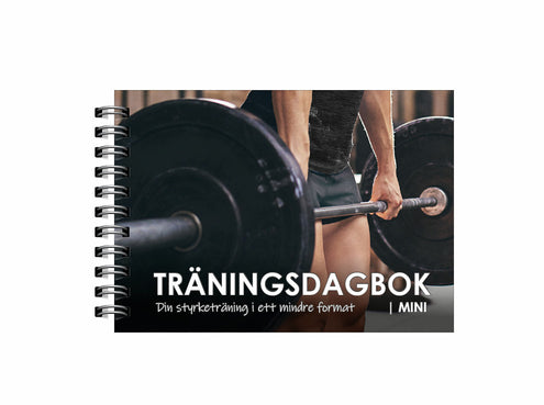 Träningsdagbok Mini : din styrketräning i ett mindre format