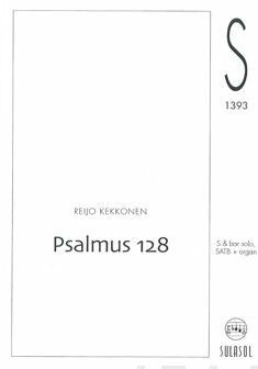 Psalmus 128 (sekakuoro, soli + urut, S & Bar solo + SATB + org)