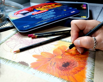 Värikynä 72 väriä Derwent Chromaflow