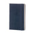 Muistikirja Moleskine Pocket Ruled Hard Sapphire Blue 9x14cm, viivallinen sininen