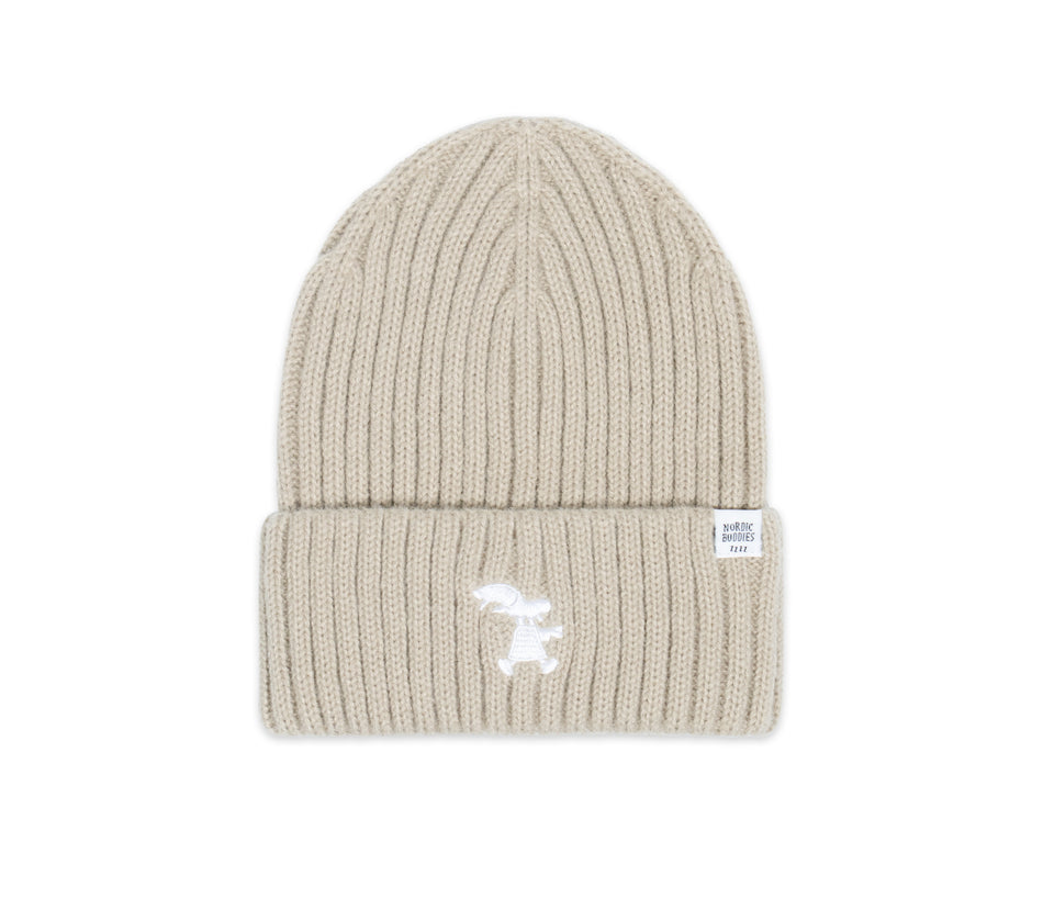 Valokuva tuotteesta Pipo Herra Hakkarainen beige, Aikuiset, kuuluu tuoteryhmään Asut asusteet.