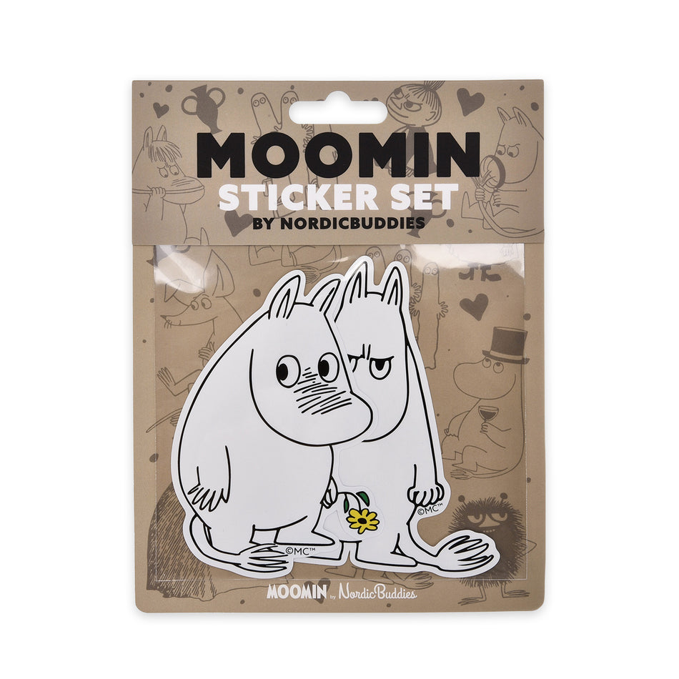 Valokuva tuotteesta Tarrasetti Muumipeikko XL NordicBuddies, kuuluu tuoteryhmään Sesonkituotteet.