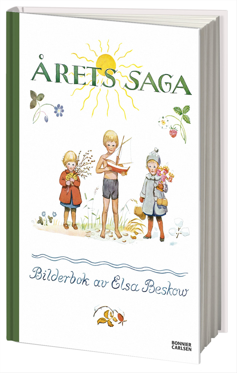 Valokuva kirjasta Elsa Beskow Årets saga, kuuluu tuoteryhmään Ruots lapset nuoret ja sarjakuvat.