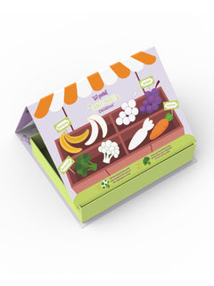 Muovailuvahasetti Ruokakaupassa