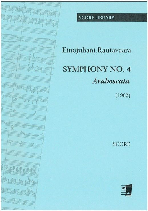 Valokuva kirjasta  Symphony no. 4 Arabescata - Study score, kuuluu tuoteryhmään Musiikki.
