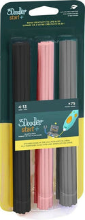 3D filamentti 75kpl 3Doodler Start+ Musta/Roosa/Harmaa