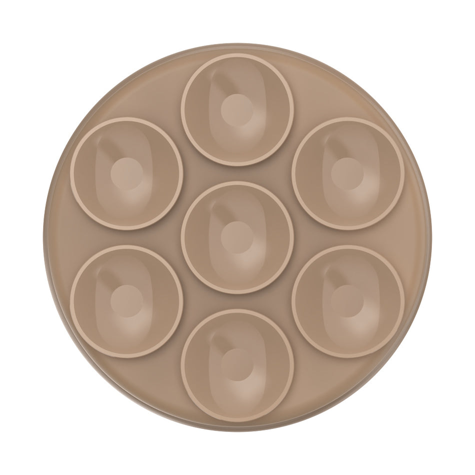 Valokuva tuotteesta Älypuhelimen pidike PopSocket MagSafe Latte imukuppi, kuuluu tuoteryhmään Puhelintarvikkeet.