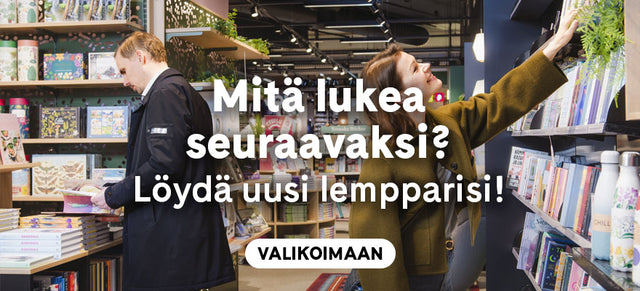 Uutuuskirjojen sivulle.