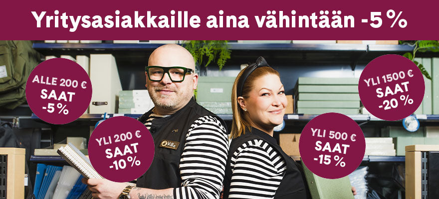 Liity yritysasiakkaaksi