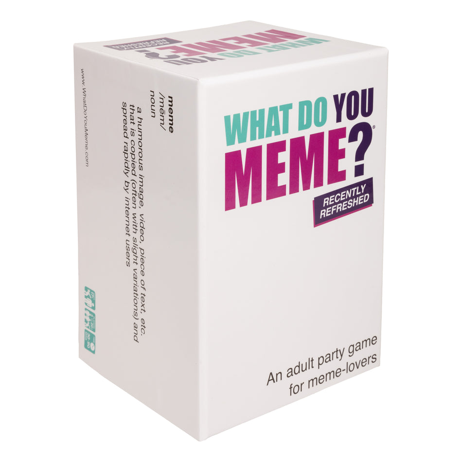 Valokuva tuotteesta What Do You Meme? (Eng.), kuuluu tuoteryhmään Lautapelit.