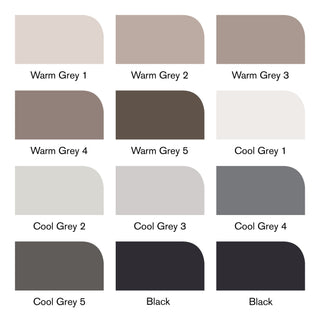 Sivellintussi Brush Promarker 12 väriä Greys  W&N