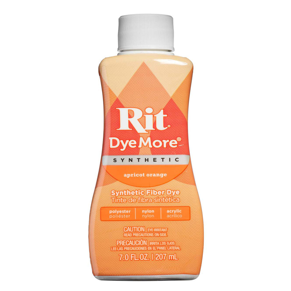 Valokuva tuotteesta Tekstiiliväri Rit Dyemore 207 ml Apricot Orange 6, kuuluu tuoteryhmään Askartelutarvikkeet.