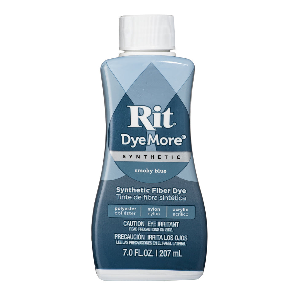 Valokuva tuotteesta Tekstiiliväri Rit Dyemore 207 ml Smoky Blue 58, kuuluu tuoteryhmään Askartelutarvikkeet.