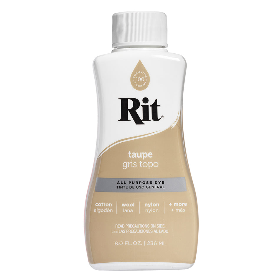 Valokuva tuotteesta Tekstiiliväri Rit Dye 236 ml Taupe 34, kuuluu tuoteryhmään Askartelutarvikkeet.