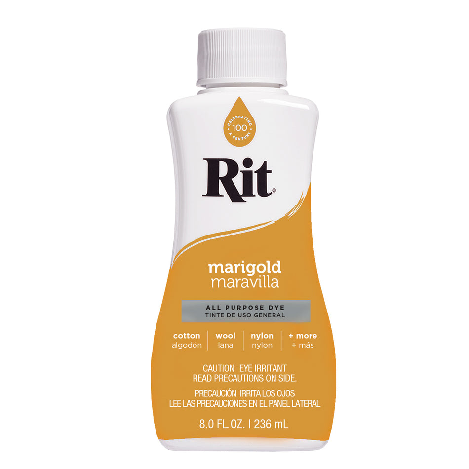 Valokuva tuotteesta Tekstiiliväri Rit Dye 236 ml Marigold 56, kuuluu tuoteryhmään Askartelutarvikkeet.