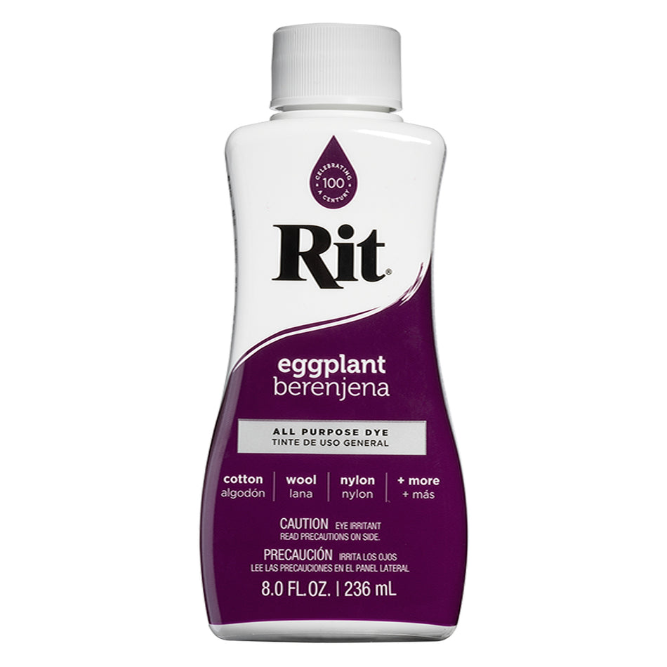 Valokuva tuotteesta Tekstiiliväri Rit Dye 236 ml Eggplant 68, kuuluu tuoteryhmään Askartelutarvikkeet.