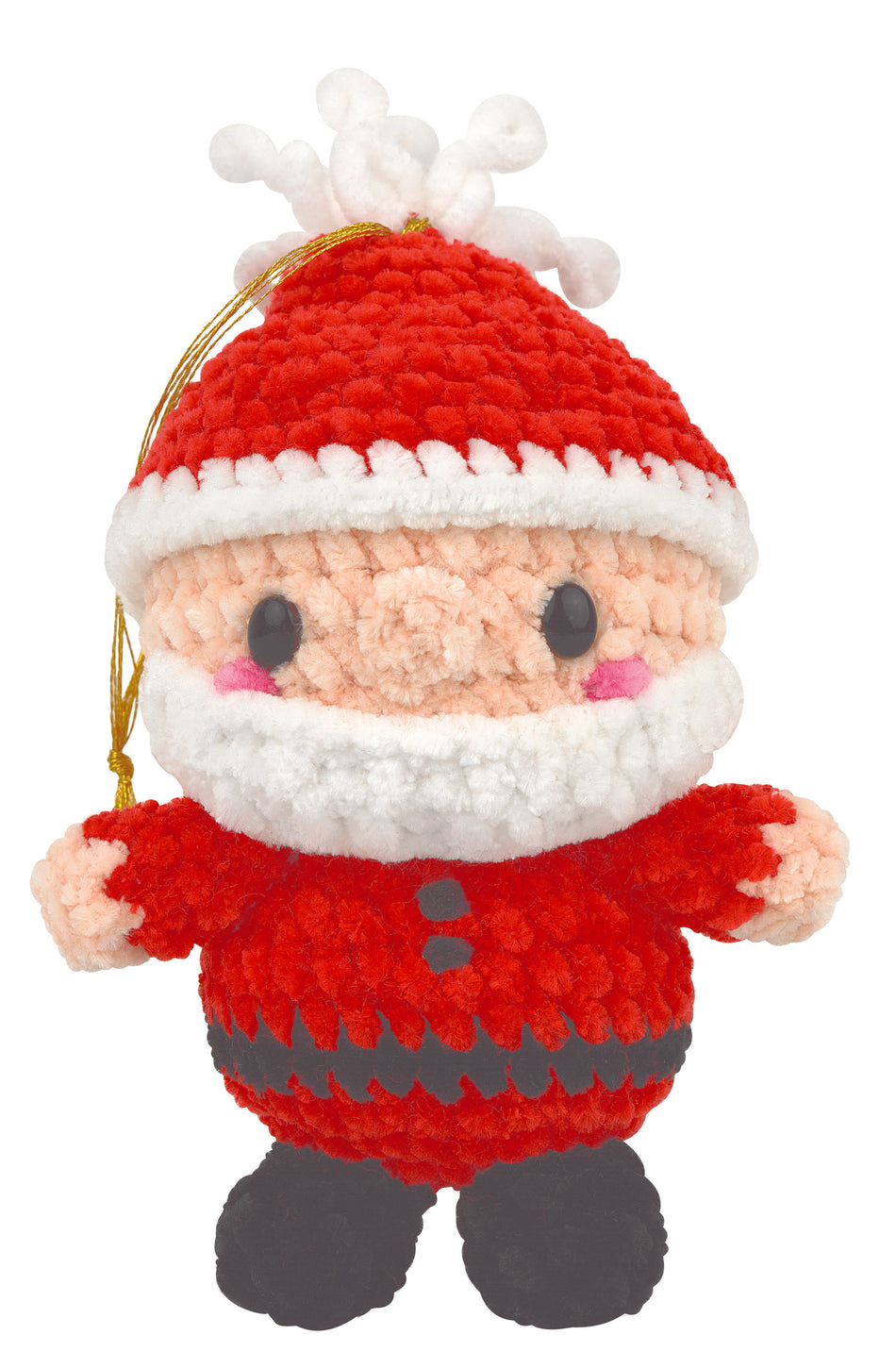 Valokuva tuotteesta Virkkaussetti amigurumi joulupukki Anchor, kuuluu tuoteryhmään Käsityötarvikkeet.