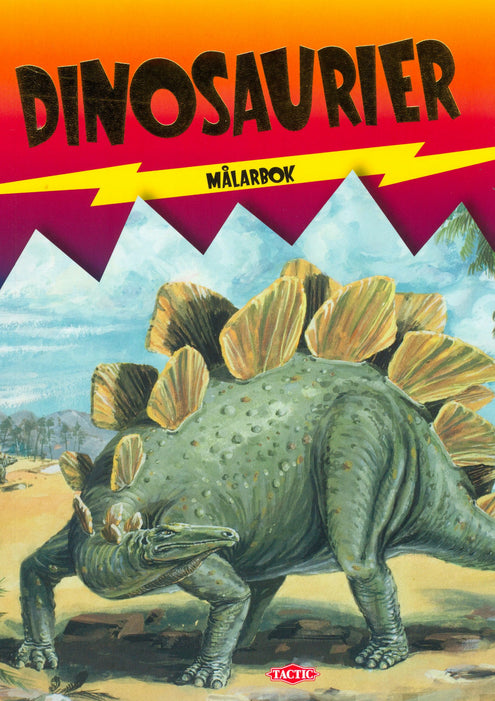 Dinosaurier målarbok