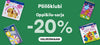 Oppi&ilo-sarja nyt -20% klubilaisille. Valikoimaan.