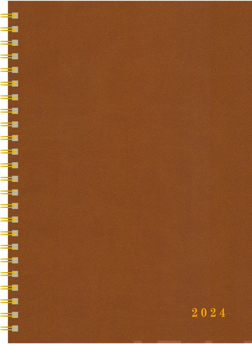 Leatheret, ruskea 2024
