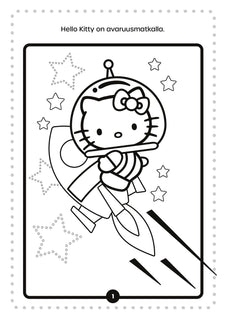 Hello Kitty Somaa väritettävää