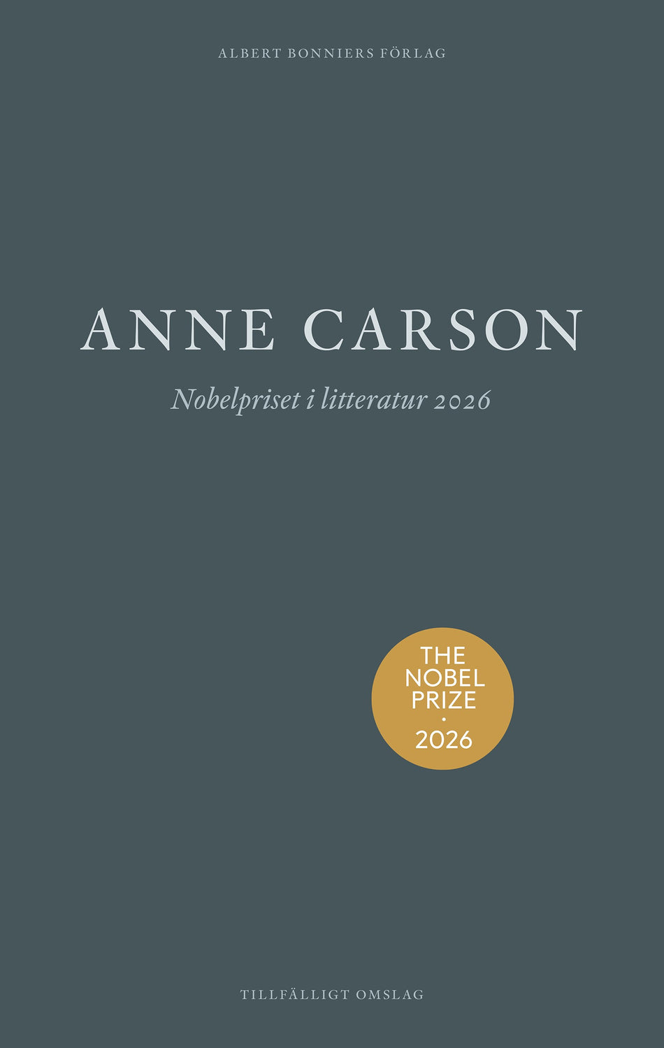 Valokuva kirjasta Anne Carson Eros den bitterljuva, kuuluu tuoteryhmään Ruots kaunokirjat.