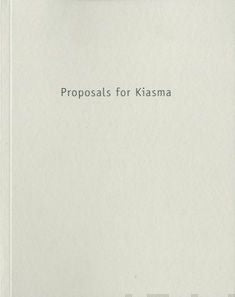 Proposals for Kiasma