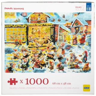 Palapeli 1000 palaa Mauri Kunnas Joulu