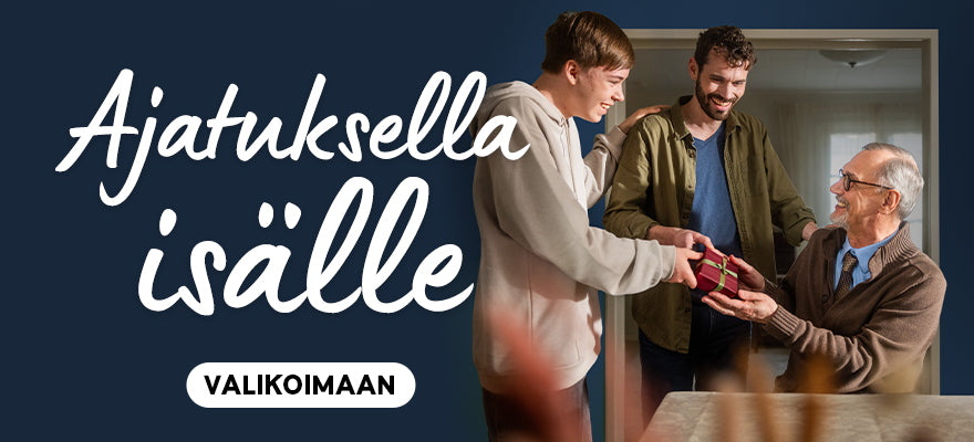 Isänpäivälahjat ajatuksella Suomalaisesta Kirjakaupasta!