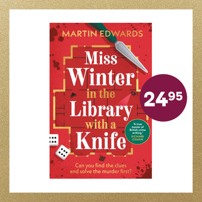 Katso kirja Miss Winter in the library with a knife, kirjoittaja Martin Edwards