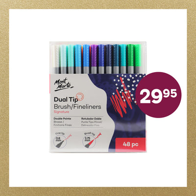 Katso tuote Dual Tip Brush/Fineliners-tussit