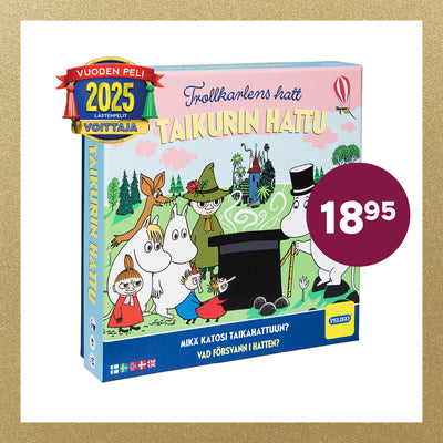 Katso Vuoden lastenpeli 2025-voittaja Taikurin hattu