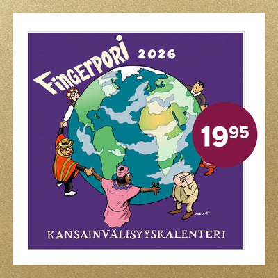 Katso tuote Fingerpori seinäkalenteri 2026