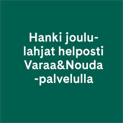 Hanki joululahjat helposti Varaa&Nouda-palvelulla